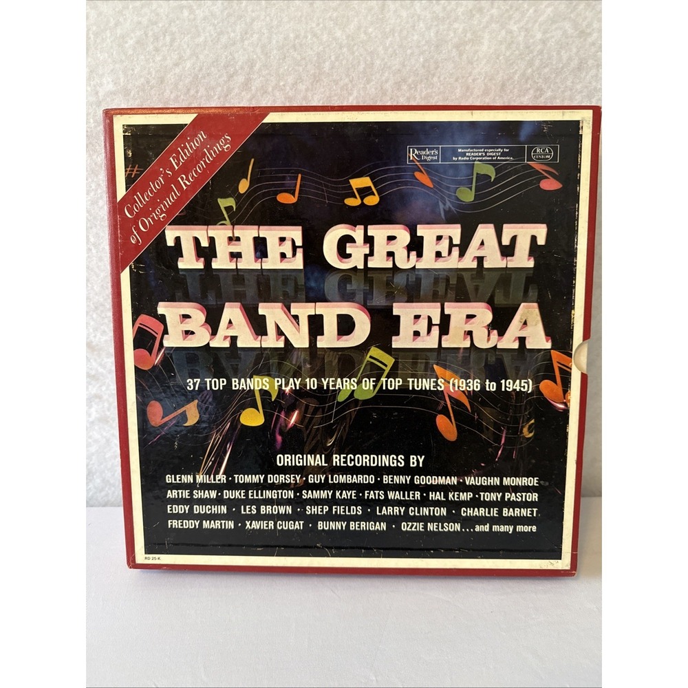 The Great Band Era 1936-1945 Readers Digest Collectors Edition 10 LP Box Set